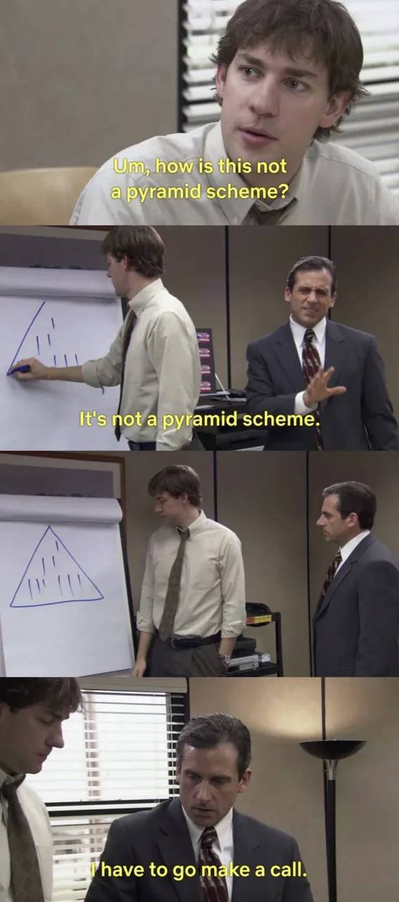 Office Pyramid Scheme